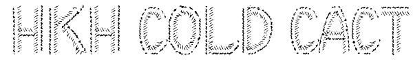 HKH Cold Cactus font preview
